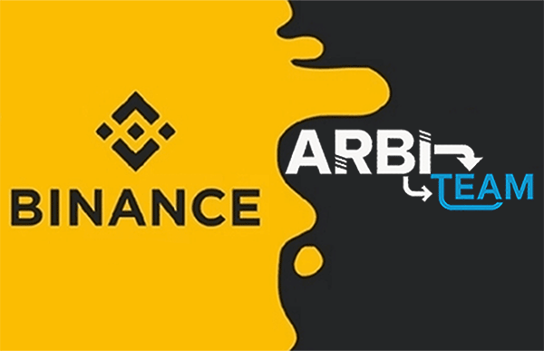 🚀 Binance with Arbi.TEAM now!